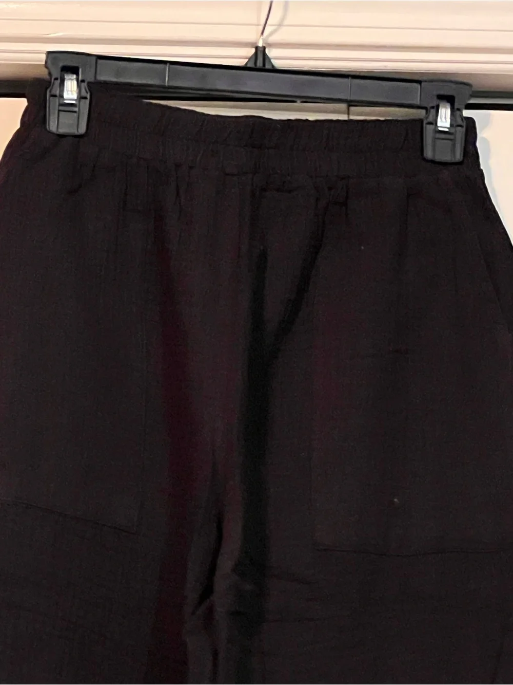 Zenana Outfitters Black Wide-Leg Pull-On Pants - Picture 2 of 6